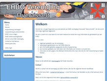 Tablet Screenshot of ehbo-overasselt.nl